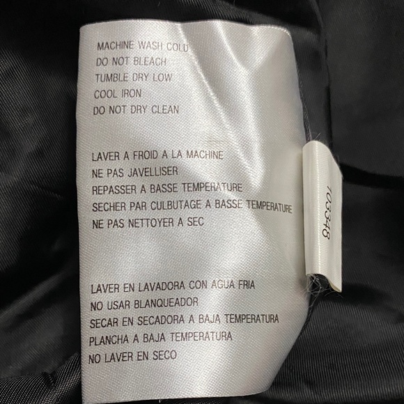 Michael Kors Black Trench Jacket - Picture 8 of 8